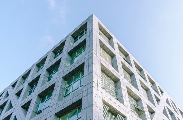 Stock foto flatgebouw