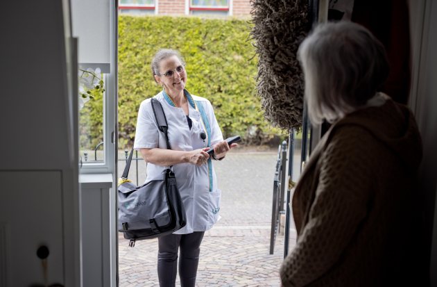 Wijkverpleging voor de deur