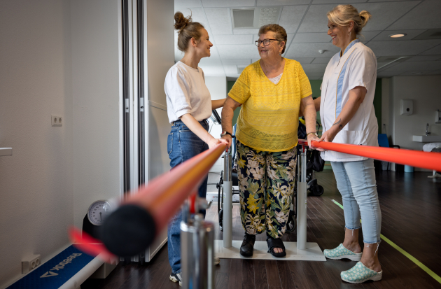 Client op loopband