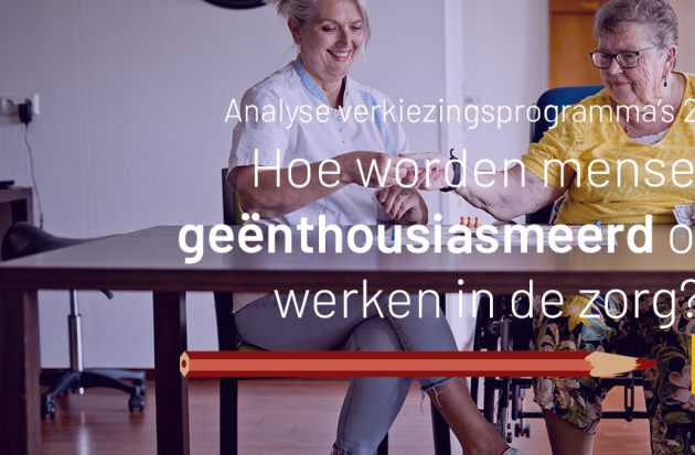 Hoe worden mensen geënthousiasmeerd om te werken in de zorg?
