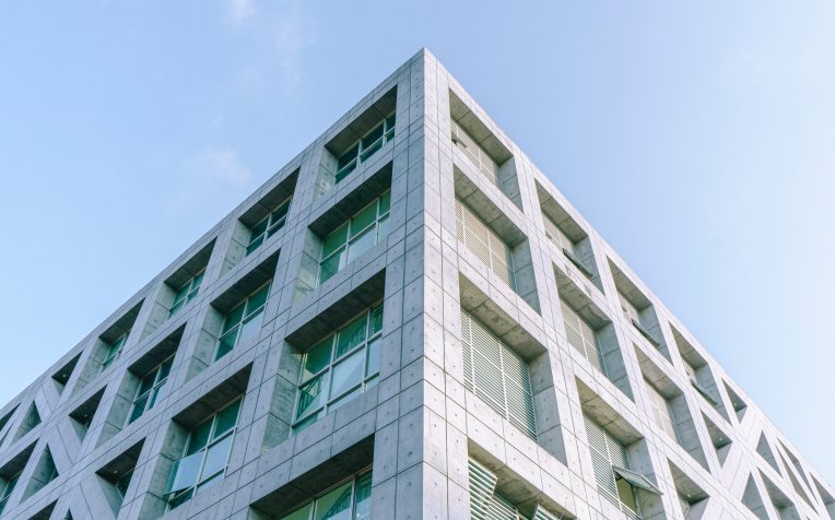 Stock foto flatgebouw