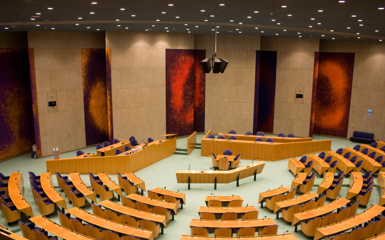 plenaire zaal Tweede Kamer