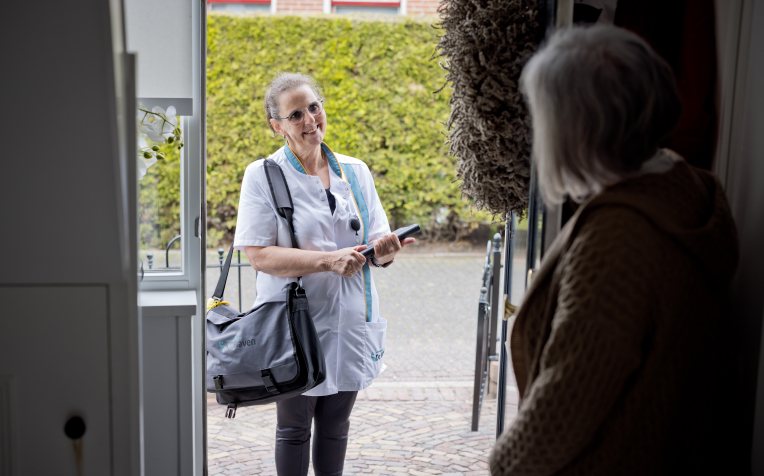 Wijkverpleging voor de deur