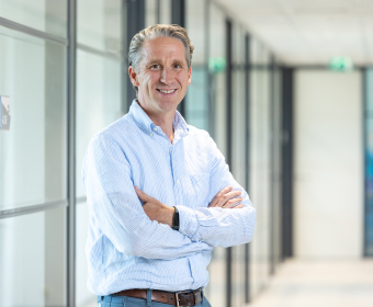 Portretfoto van Eric van der Linde