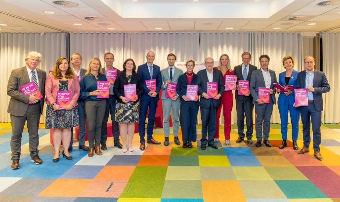 De ondertekenaars van het integraal zorgakkoord