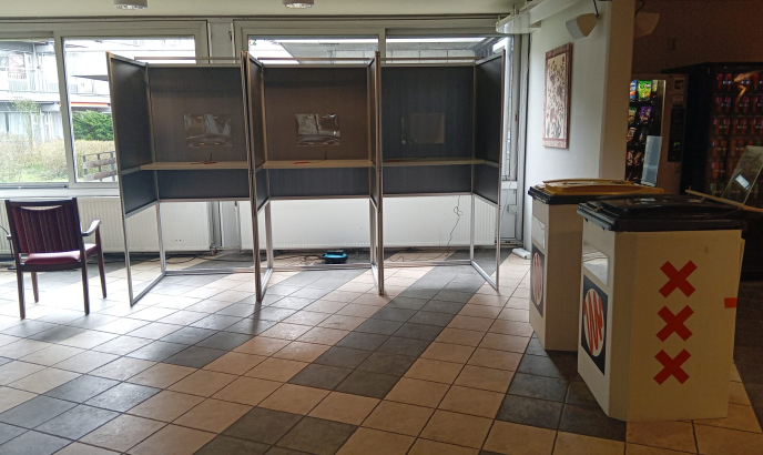 Stembureau bij Evean