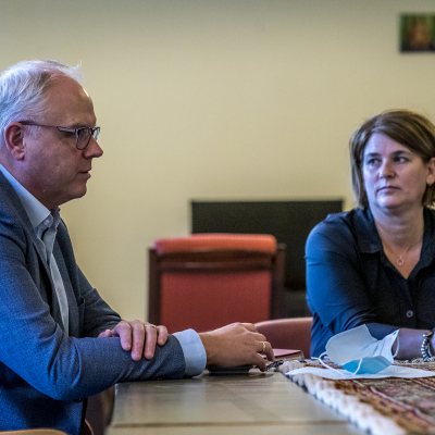 Han Hendrikse en Mariska Slegers