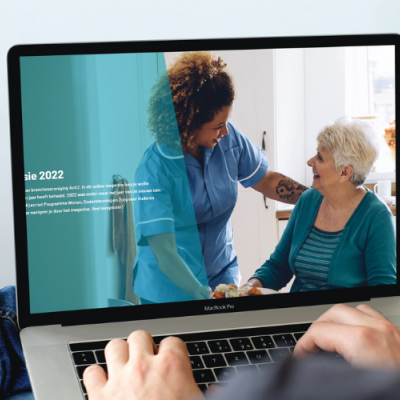 Jaarimpressie 2022 met laptop