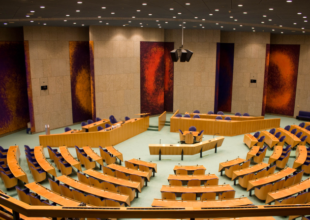 plenaire zaal Tweede Kamer