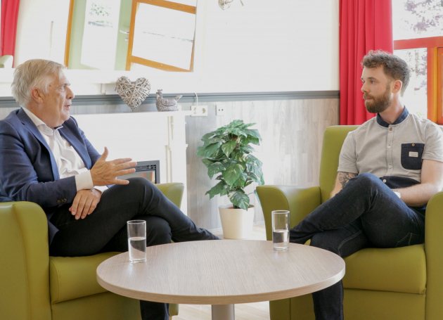 Foto van Marco Wisse en Olav Schuth