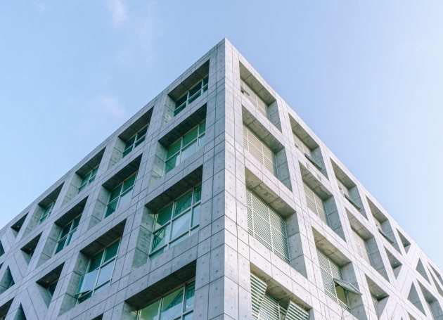 Stock foto flatgebouw