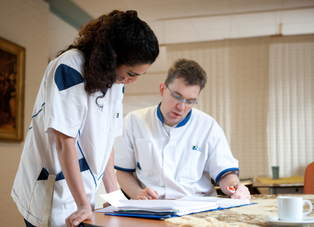 zorgverlening werkoverleg 