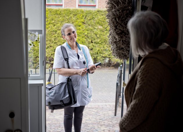 Wijkverpleging voor de deur