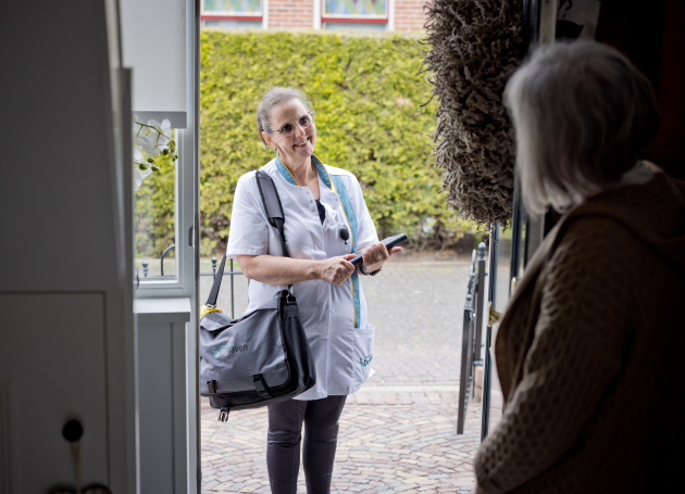 Wijkverpleging voor de deur