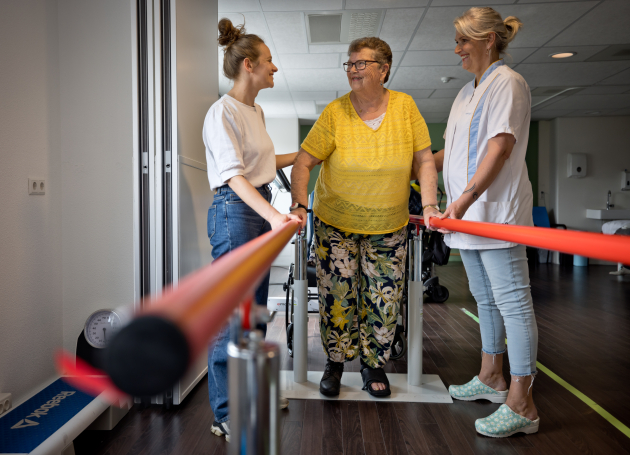 Client op loopband